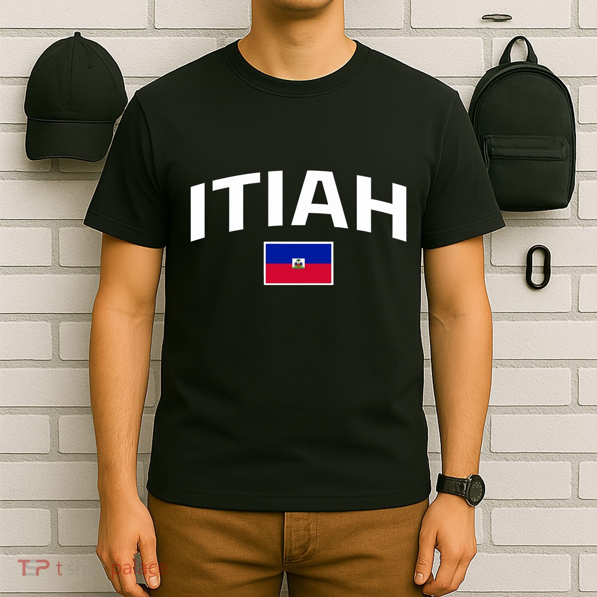 Itiah Haiti Flag T-Shirt