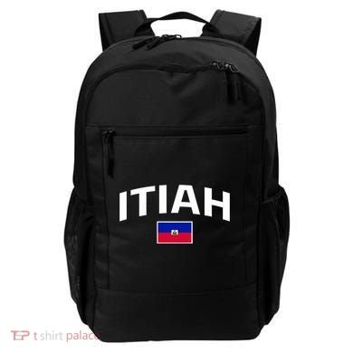 Itiah Haiti Flag Backpack