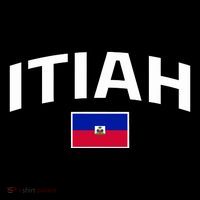 Itiah Haiti Flag Women's Hoodie thumb 2