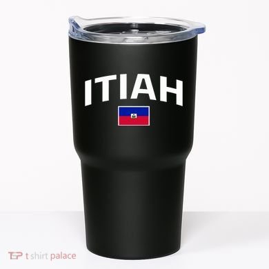 Itiah Haiti Flag Tumbler