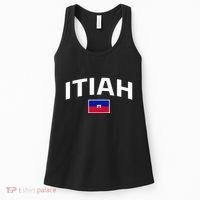 Itiah Haiti Flag Women's Tank Top thumb 0