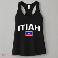 Itiah Haiti Flag Women's Tank Top thumb 3