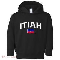 Itiah Haiti Flag Toddler Hoodie thumb 0