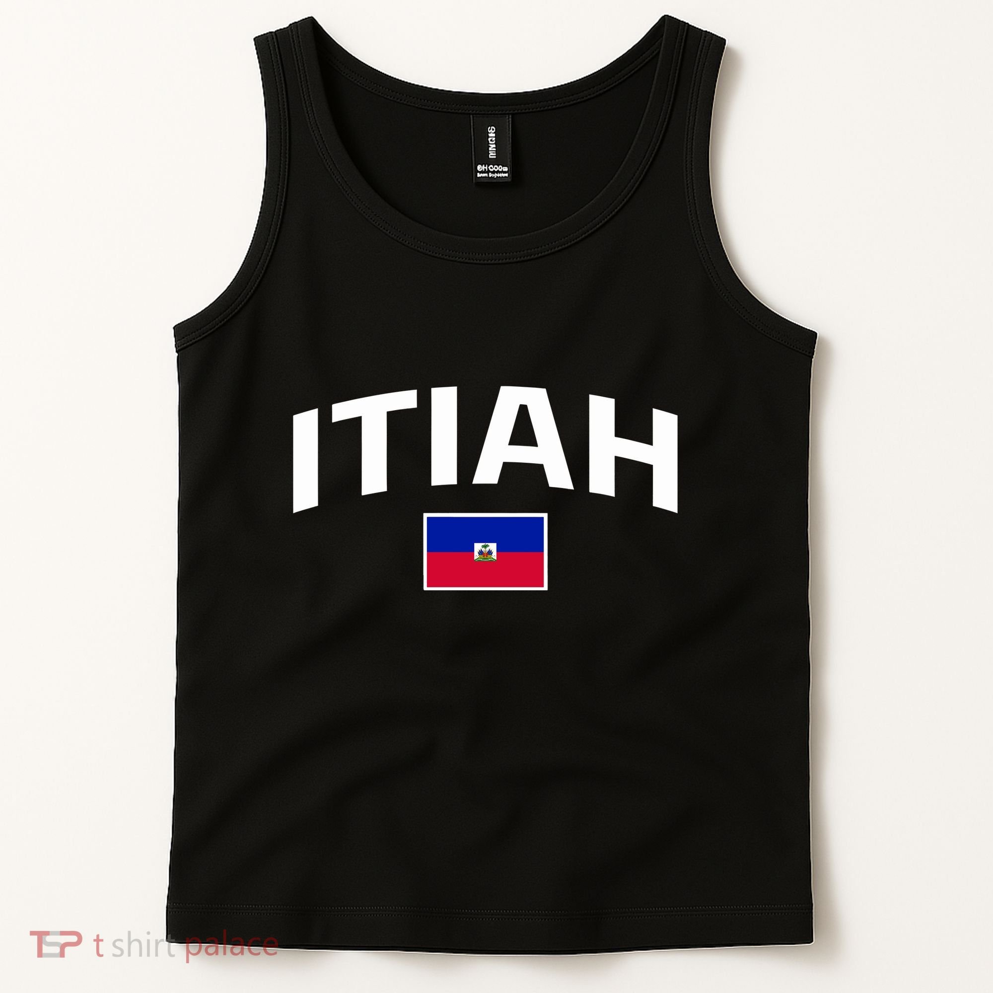 Itiah Haiti Flag Tank Top