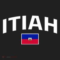 Itiah Haiti Flag Golf Towel thumb 3
