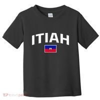 Itiah Haiti Flag Toddler T-Shirt thumb 0