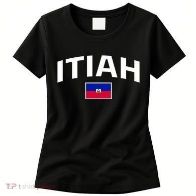 Itiah Haiti Flag Women's T-Shirt