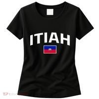 Itiah Haiti Flag Women's T-Shirt thumb 0