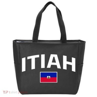Itiah Haiti Flag Tote Bag