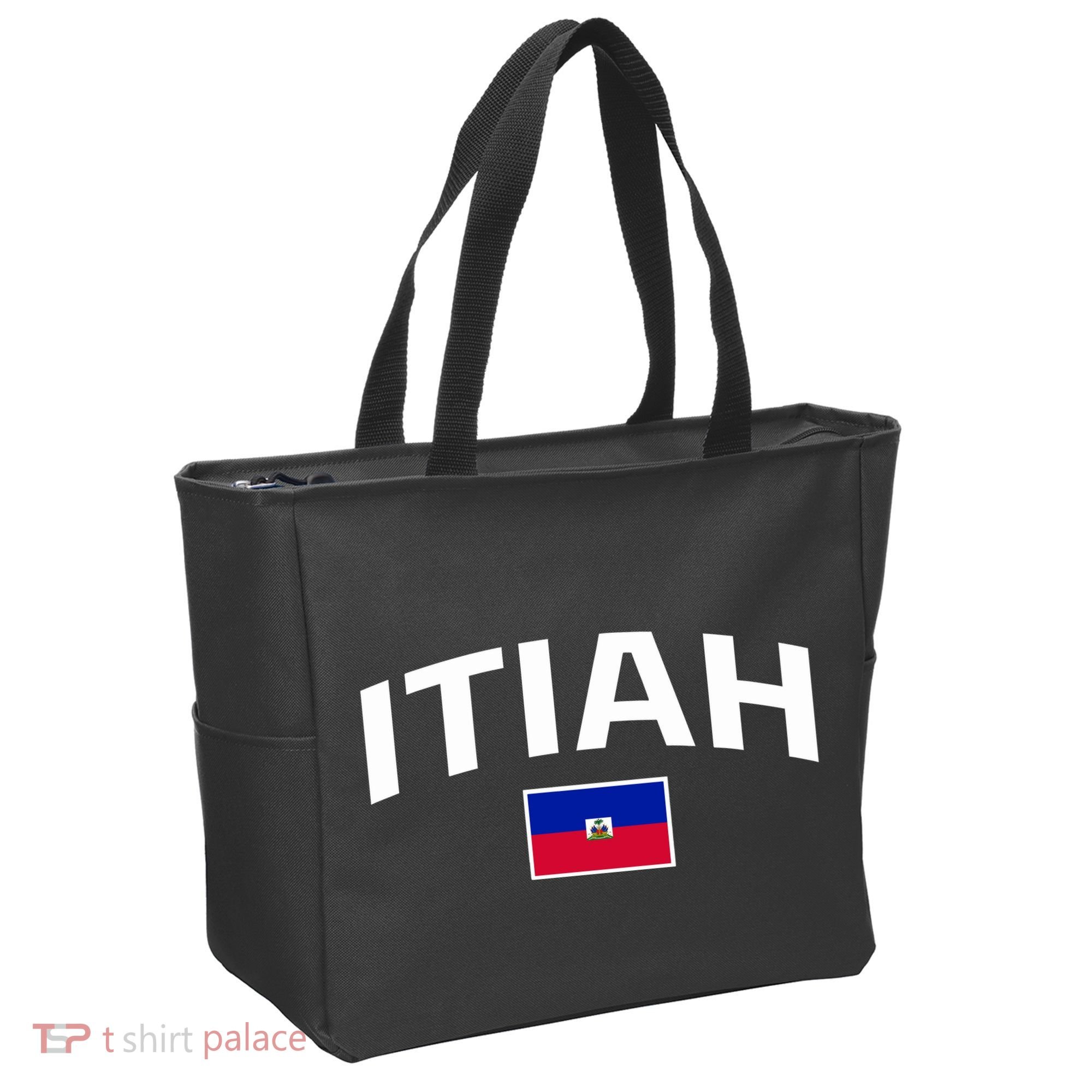 Itiah Haiti Flag Tote Bag