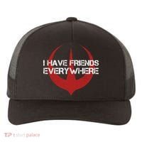I Have Friends Everywhere Yupoong Adult 5-Panel Trucker Hat thumb 0