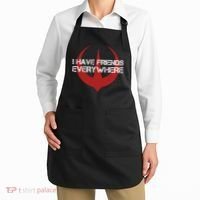 I Have Friends Everywhere Apron thumb 2