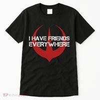 I Have Friends Everywhere Tall T-Shirt thumb 0