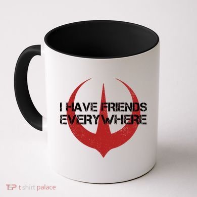I Have Friends Everywhere Coffee Mug