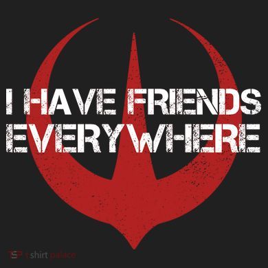 I Have Friends Everywhere Urban Oversized Heavyweight T-Shirt