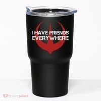 I Have Friends Everywhere Tumbler thumb 0