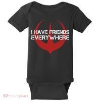 I Have Friends Everywhere Baby Bodysuit thumb 0