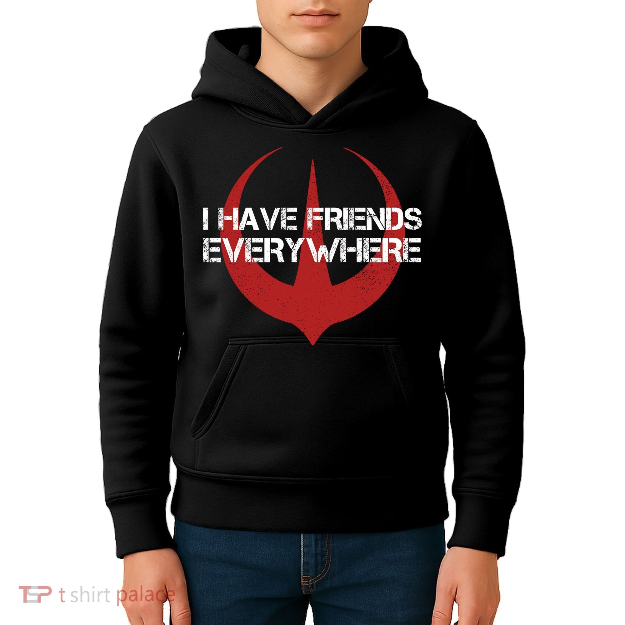 I Have Friends Everywhere Kids Hoodie