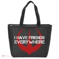 I Have Friends Everywhere Tote Bag thumb 0