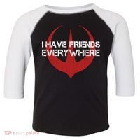 I Have Friends Everywhere Toddler Fine Jersey T-Shirt thumb 0