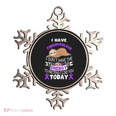 I Have Fibromyalgia I Don't Have The Energy Awareness Great Gift Cute Gift Ornament