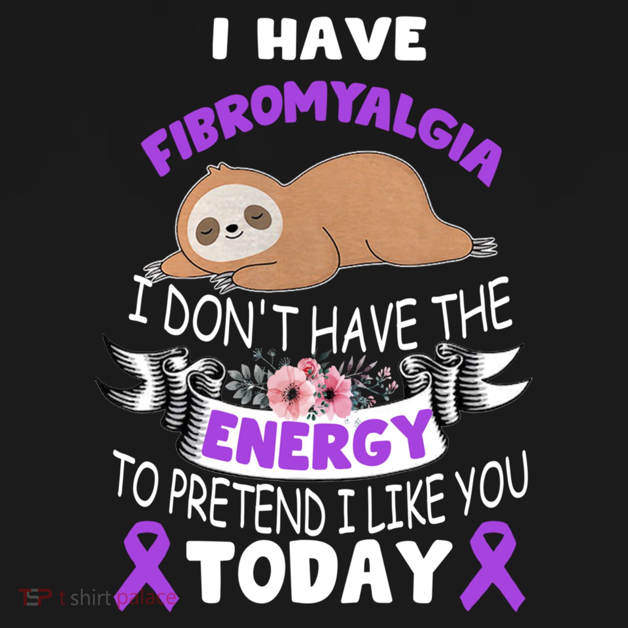 I Have Fibromyalgia I Don't Have The Energy Awareness Great Gift Cute Gift Ornament