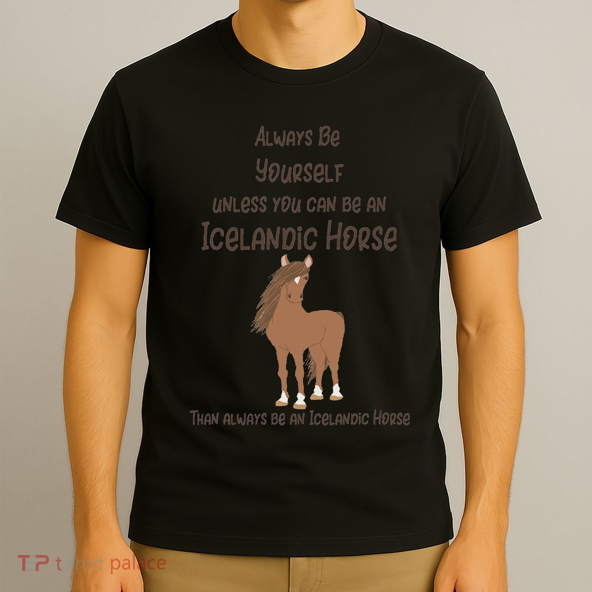 Icelandic Horse Funny Saying Toy Gift Girl Women Ns T-Shirt