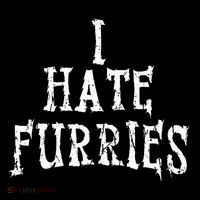 I Hate Furries Furry Fandom Women's Hoodie thumb 2
