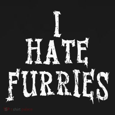 I Hate Furries Furry Fandom Ornament