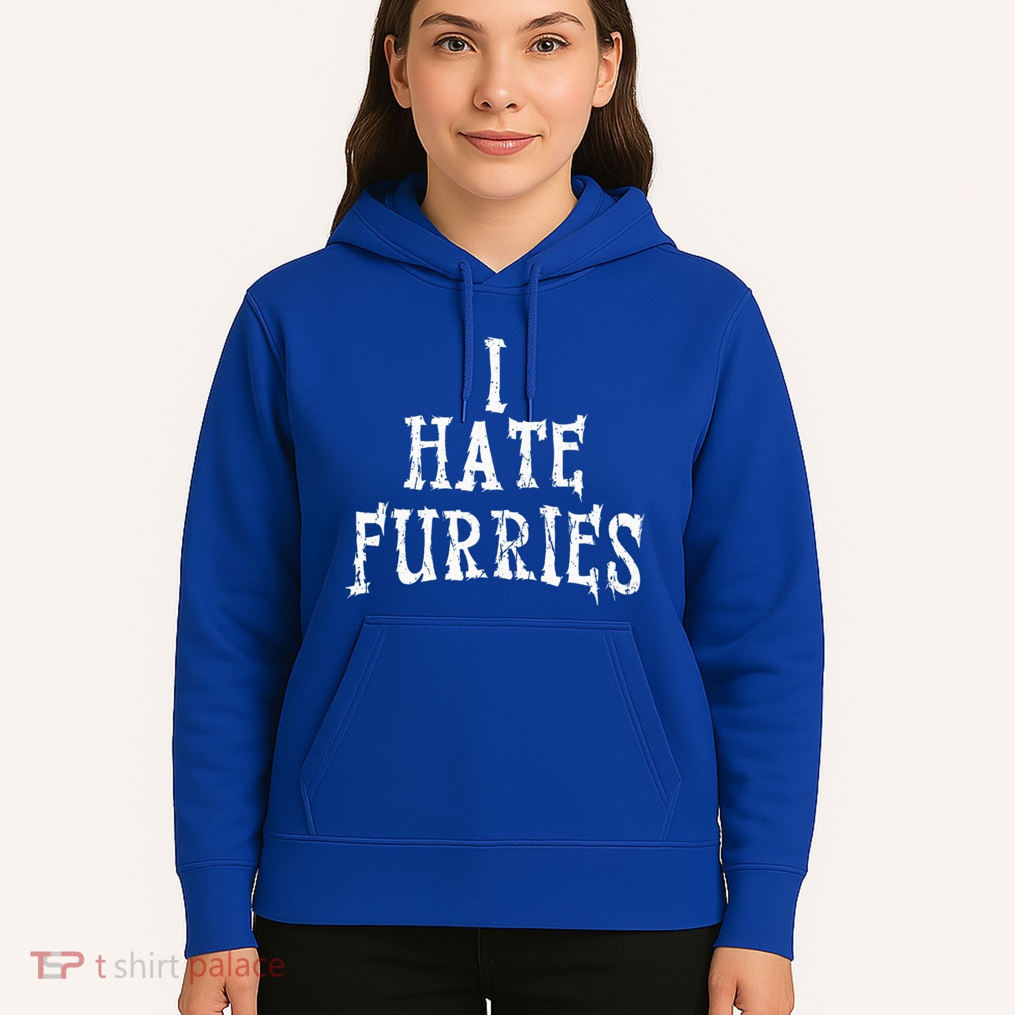I Hate Furries Furry Fandom Hoodie