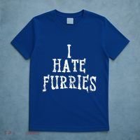 I Hate Furries Furry Fandom T-Shirt thumb 5