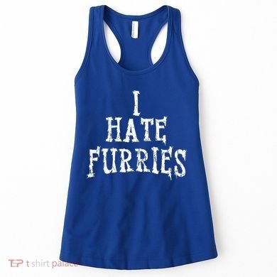 I Hate Furries Furry Fandom Women's Tank Top