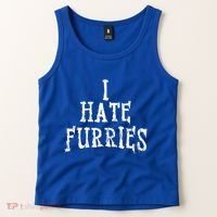 I Hate Furries Furry Fandom Tank Top thumb 2