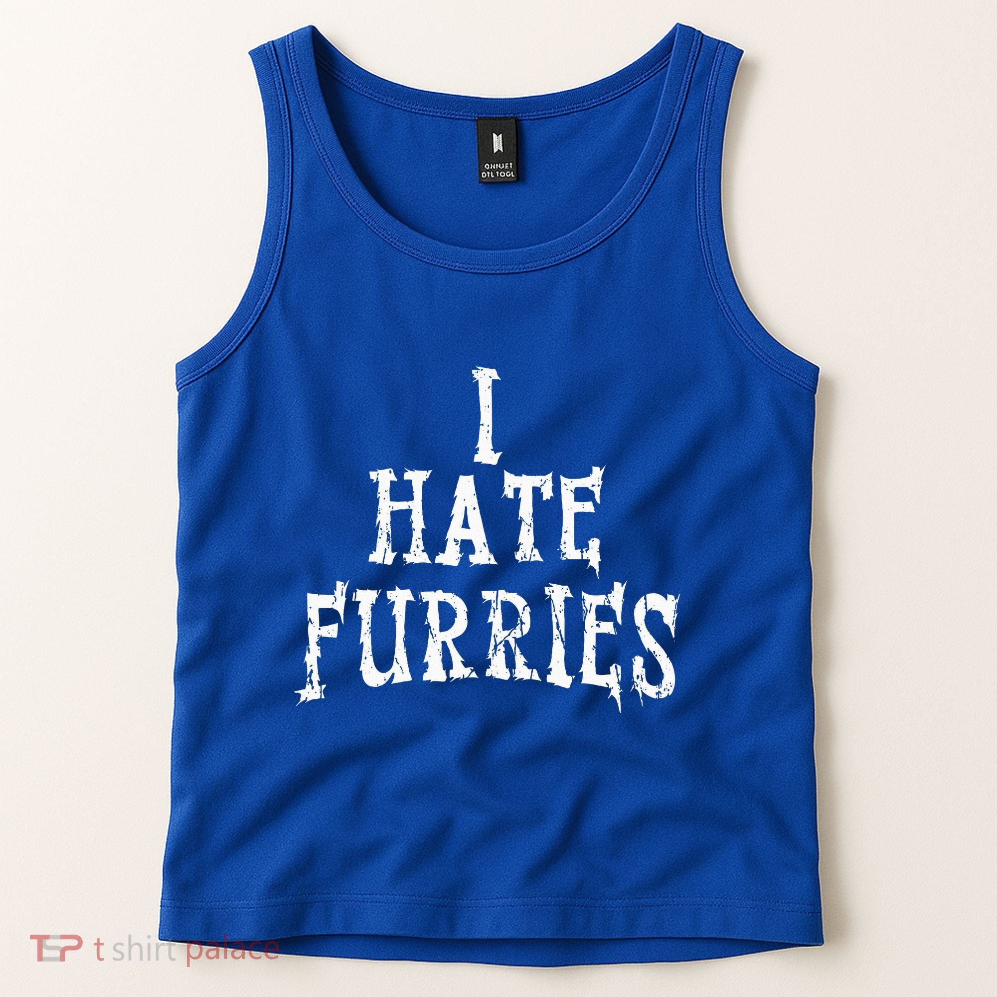 I Hate Furries Furry Fandom Tank Top