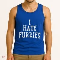 I Hate Furries Furry Fandom Tank Top thumb 3