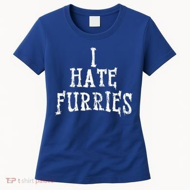 I Hate Furries Furry Fandom Women's T-Shirt