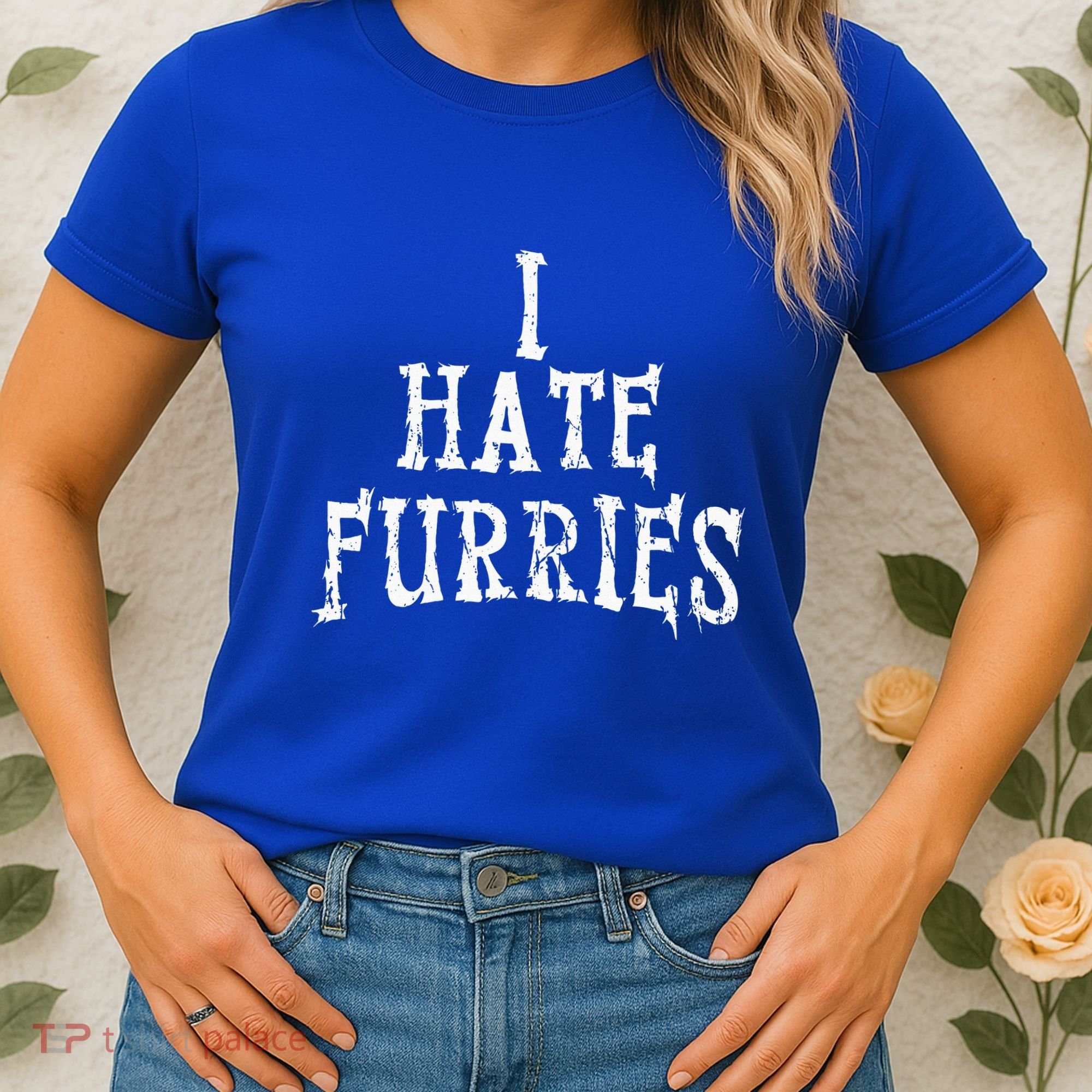 I Hate Furries Furry Fandom Women's T-Shirt