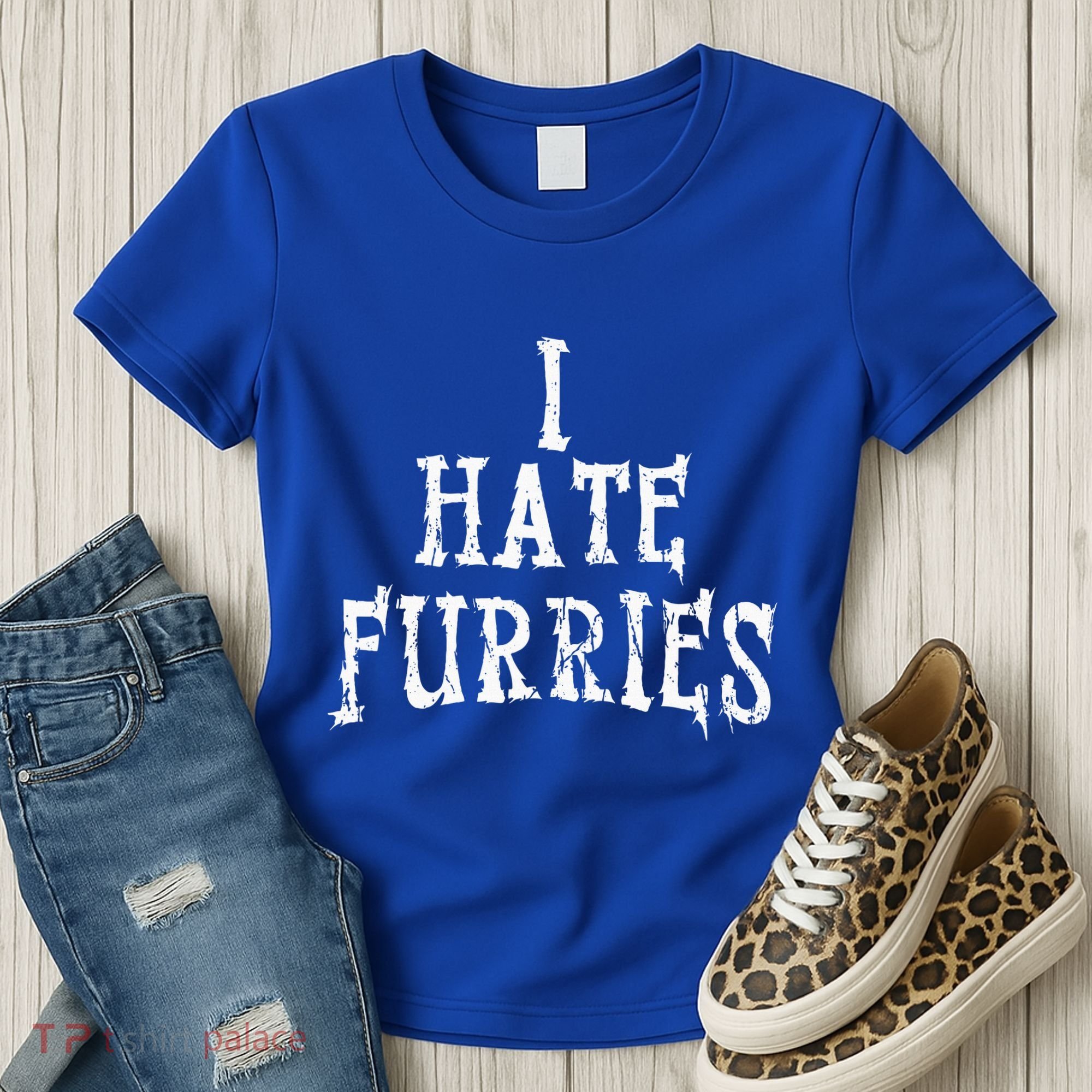 I Hate Furries Furry Fandom Women's T-Shirt
