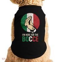 IM Here For The Bocce Doggie Tank thumb 0