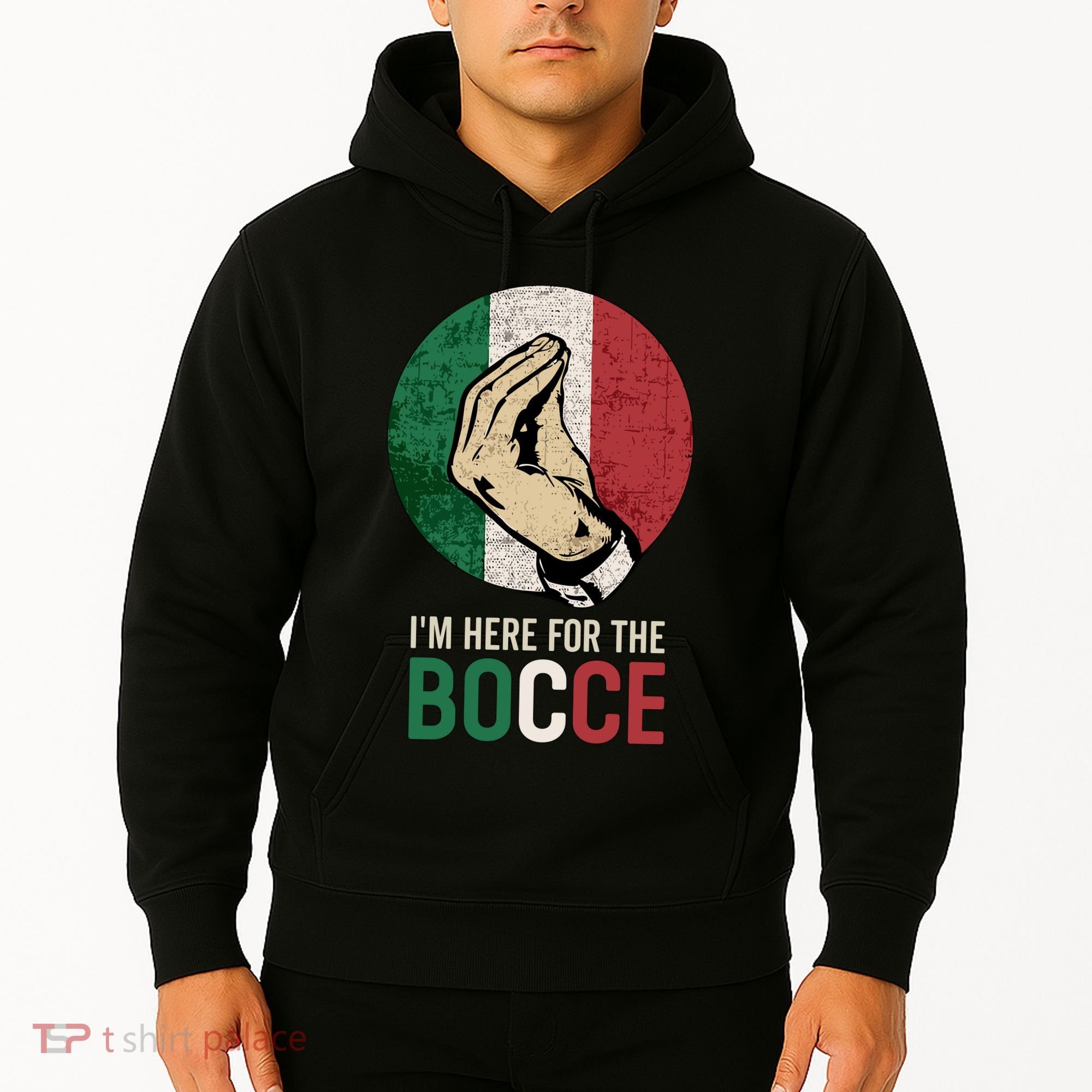 IM Here For The Bocce Hoodie