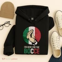 IM Here For The Bocce Hoodie thumb 4