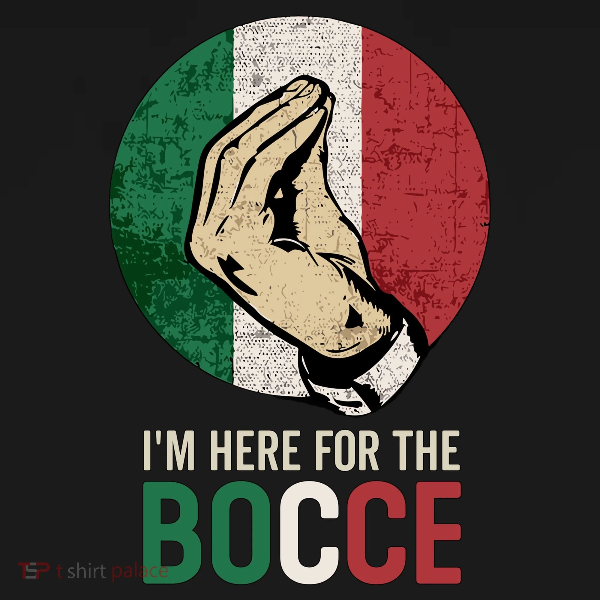 IM Here For The Bocce Apron