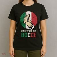 IM Here For The Bocce T-Shirt thumb 4