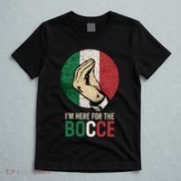 IM Here For The Bocce T-Shirt thumb 5