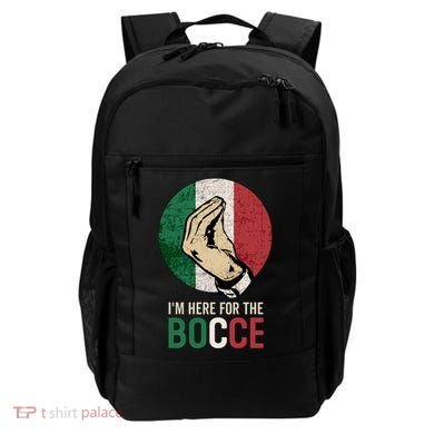 IM Here For The Bocce Backpack