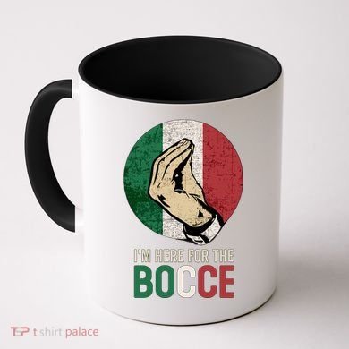 IM Here For The Bocce Coffee Mug