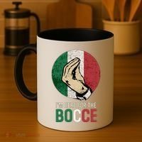 IM Here For The Bocce Coffee Mug thumb 4