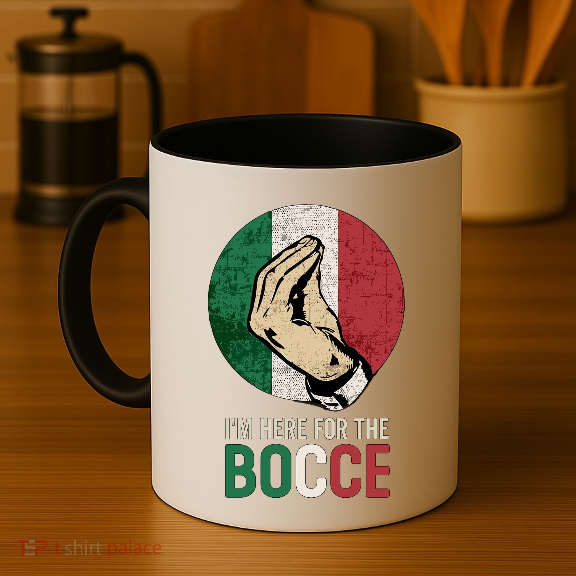 IM Here For The Bocce Coffee Mug