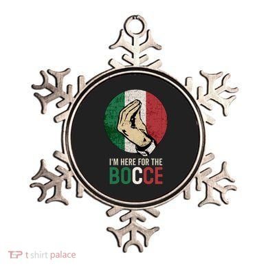 IM Here For The Bocce Ornament
