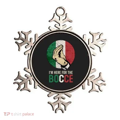 IM Here For The Bocce Ornament